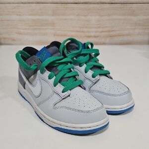 Nike Dunk Low Pure Platinum Cool Blue Kids 3Y